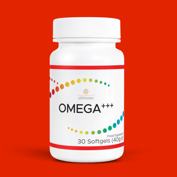 OMEGA+++ LifePharm - supliment omega 3 sănătate cardiovasculară