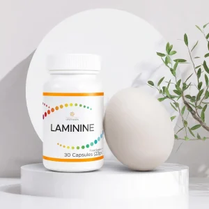 Laminine LifePharm 30 capsule - flacon supliment regenerare celulara cu extract din ou