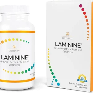 Laminine LifePharm 120 capsule - flacon si cutie pachet economic