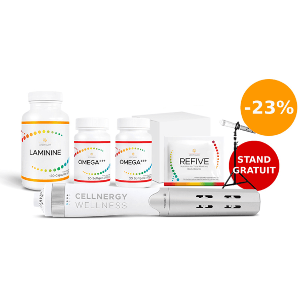 LAMININE 120 + 2xOMEGA + Cellnergy + CADOU